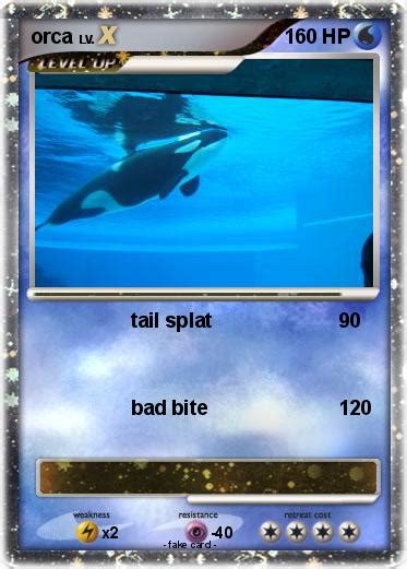 Pokémon orca 49 49 - tail splat - My Pokemon Card