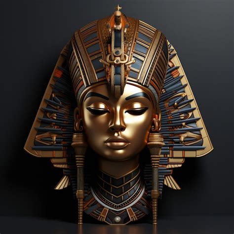 Premium AI Image | 3d Cleopatra and Nefertiti for social media post