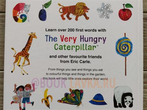 Eric Carle S Book Of Many Things Over 200 First Words купить в интернет магазине Booklavka