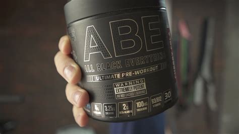 Abe Pre Workout Review Applied Nutrition Free Giveaway Youtube