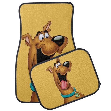 Scooby Doo Excited Face Car Floor Mat Zazzle