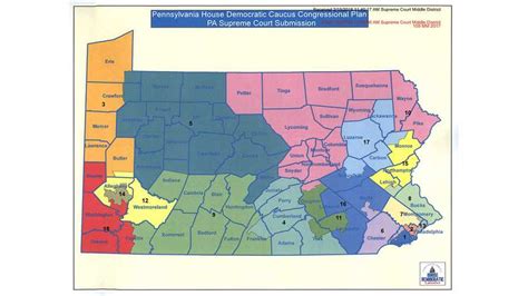 New maps sent to court in Pennsylvania gerrymandering case