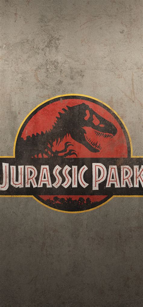 1242x2668 Jurassic Park Logo 5k Iphone XS MAX ,HD 4k Wallpapers,Images ...