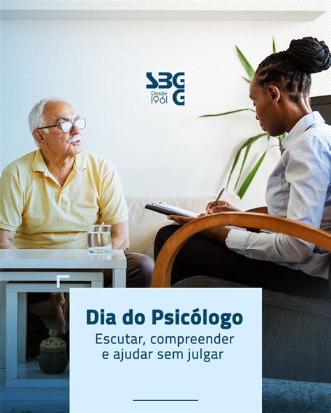 Dia Do Psicólogo E Os Cuidados Com A Saúde Mental Da Pessoa Idosa Sbgg