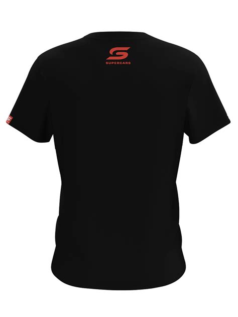 Supercars Lifestlye Black Track T Shirt