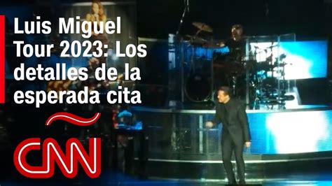 Así se alista el Luis Miguel Tour 2023 en México Qué éxitos se