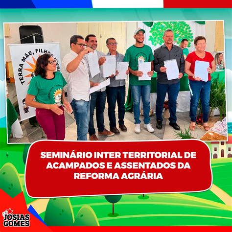 Semin Rio Inter Territorial De Acampados E Assentados Da Reforma