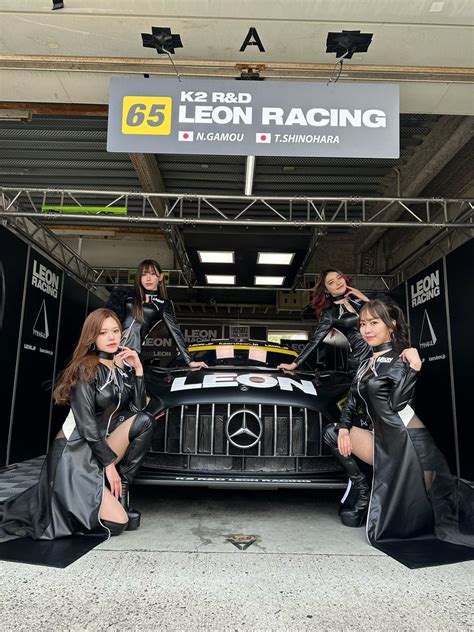 広瀬晏夕 Leon Racing Lady 2023 On Twitter 晴れの国岡山🍑 Pit Walk昨日より沢山の方にお会いできて