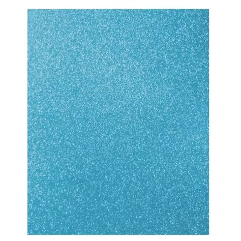 Foamy Barrilito Carta Con Diamantina Azul Cielo Ofimart