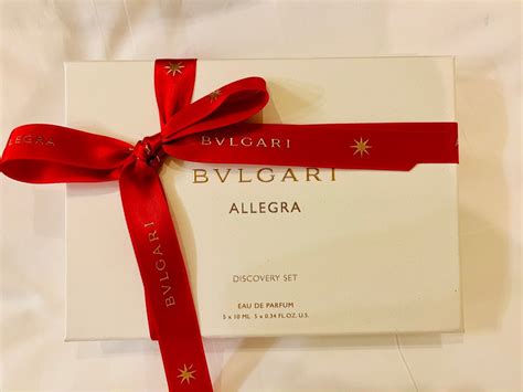 Bvlgari Allegra Perfume Discovery Set 美容＆化妝品 健康及美容 香水＆香體噴霧 Carousell