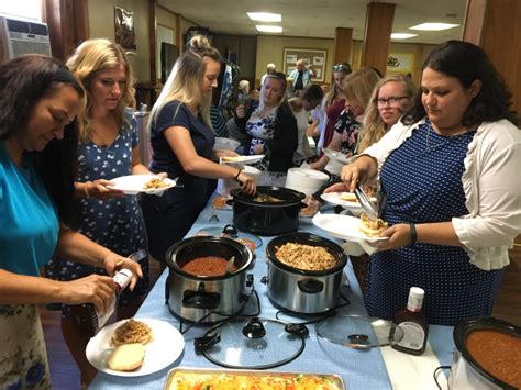 Church Potluck Images