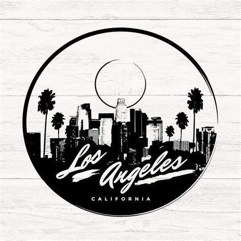 Los Angeles Eps Los Angeles Svg Los Angeles Png California | Etsy