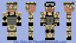 Army villager Minecraft Skin