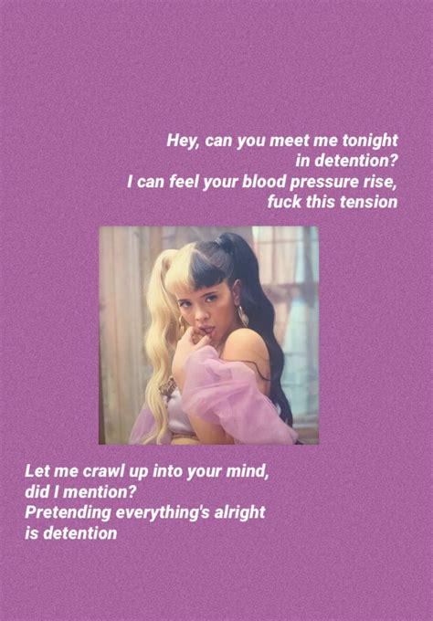 Detention melanie martinez lyrics – Artofit