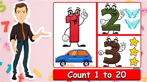 Counting 1-20 Song | Number Songs for Children - YouTube