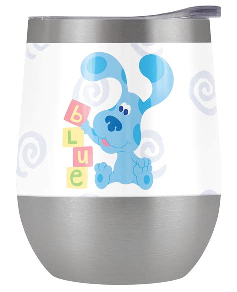 Blues Clues Official Blue S Clues Blocks Oz Stemless Tumbler