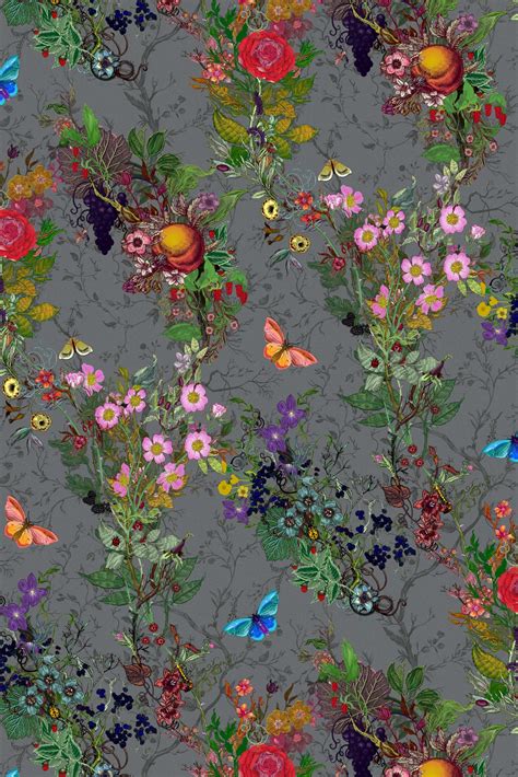 Bloomsbury Garden Wallpaper Matt - Timorous Beasties - Reimagined