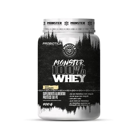 Monster Whey G Probi Tica Bh Suplementos