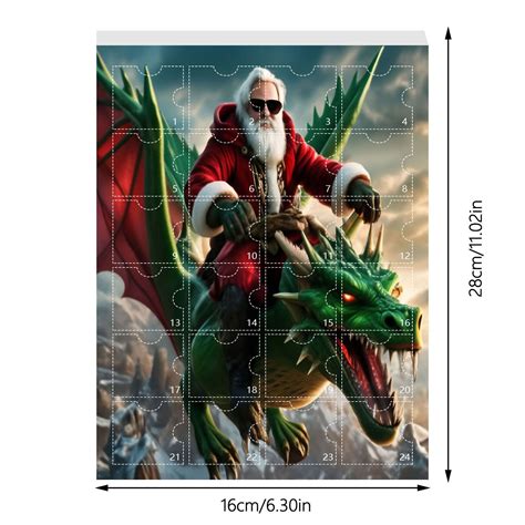 Sshop 2024 Christmas Dragon Advent Calendar 24 Days Christmas Calendar