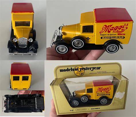 Matchbox Ford Y Models Of Yesteryear Lesney Anglie Ti Popis