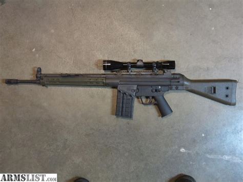 ARMSLIST - For Sale: PTR 91 w/ scope rail