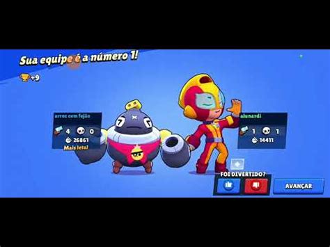 Jogando Brawl Star Desafio Do Tick YouTube