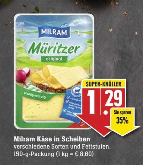 Milram K Se In Scheiben Angebot Bei Scheck In Center