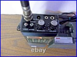 ICOM IC 02AT VHF FM HAM Transceiver With BC 35 Desk Charger TESTED