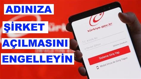 e DEVLET TC KİMLİK NUMARASI KISITLAMA NASIL YAPILIR YouTube