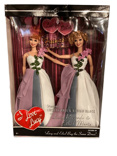 I Love Lucy Lucy And Ethel Buy The Same Dress Barbie American