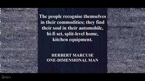 Marcuses One Dimensional Man