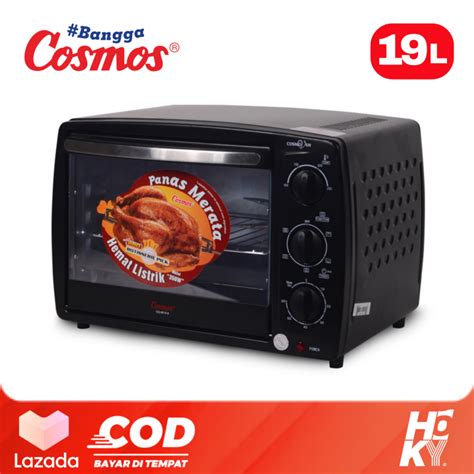 Oven Listrik Serba Guna Jumbo Cosmos CO 9919 R Kapasitas 19 Liter 650