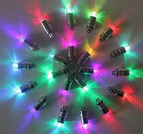 10PCS Night Light Small Battery Operated Waterproof Led mini party ...