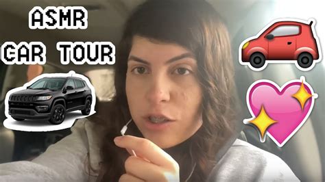 Asmr Car Tour What S In My Car Tapping Scratching Whisper Youtube