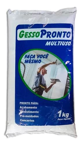 Saco De Gesso Em P De Kg Mercadolivre