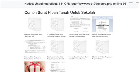 Contoh Surat Hibah Tanah Untuk Sekolah