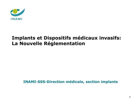 Ppt Implants Et Dispositifs Médicaux Invasifs La Nouvelle