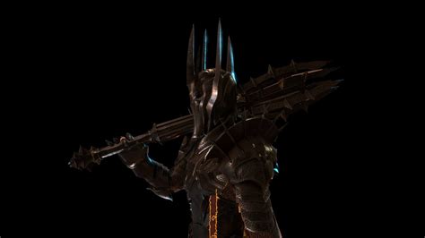 Sauron Armor - 3D Model by Lordische