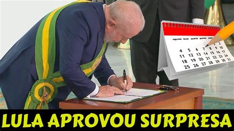 Oficial Lula Aprovou Surpresa Para Todo O Brasil Confira J Youtube