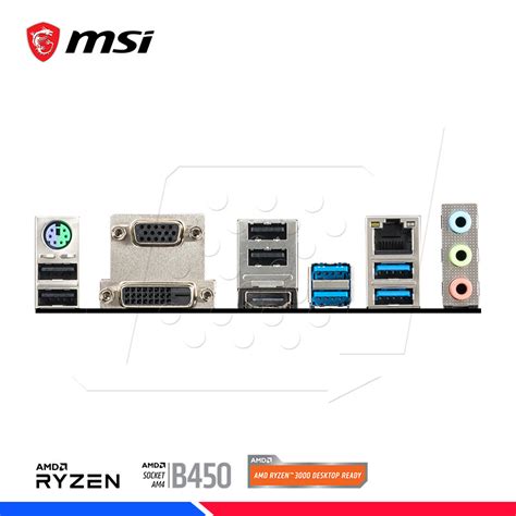 Mainboard Msi B450m Pro Vdh Max Am4 Amd