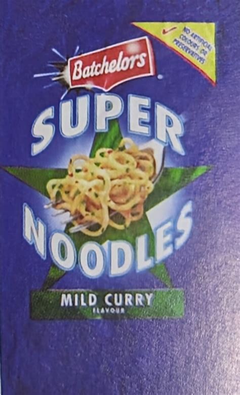 Batchelors Super Noodles Mild Curry Flavour