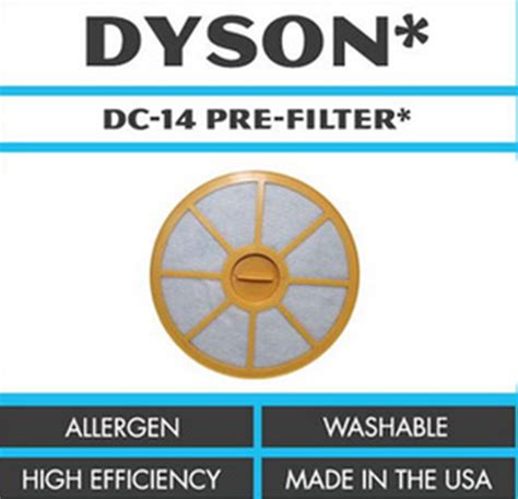 Dyson DC14 washable and reusable filter Dyson Part # 905401-01