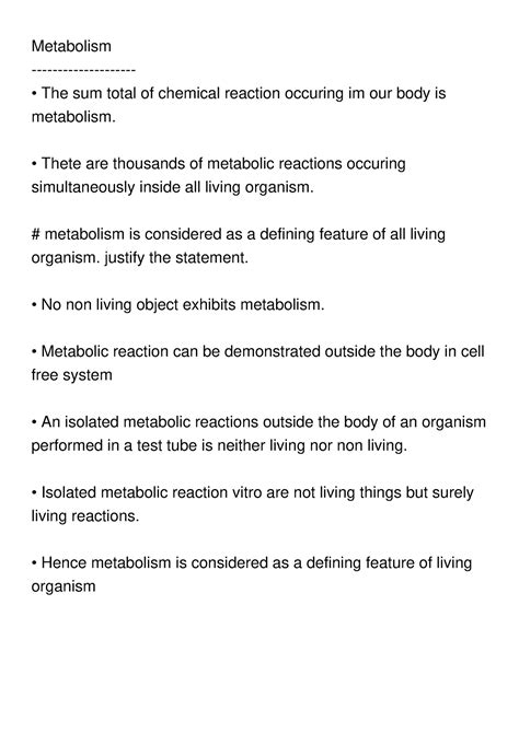 Htt File 1669290032875 Metabolism The Sum Total Of Chemical Reaction