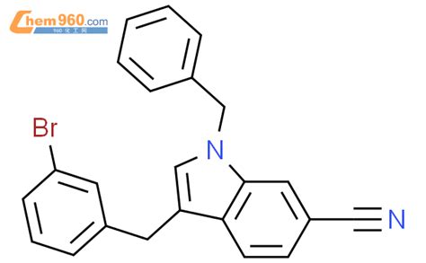 866624 66 0 1H Indole 6 Carbonitrile 3 3 Bromophenyl Methyl 1