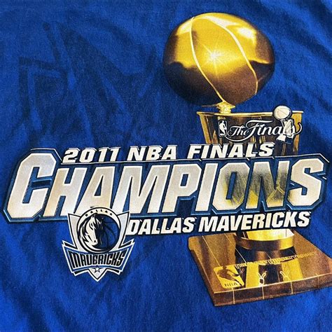 2011 Dallas Mavericks Championship T shirt. Dirk... - Depop