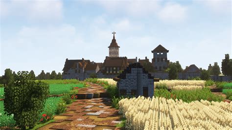 Medieval village : r/Minecraft