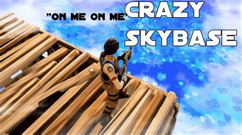 SKYBASE IN FORTNITE SEASON 2 CHAPTER 2 YouTube