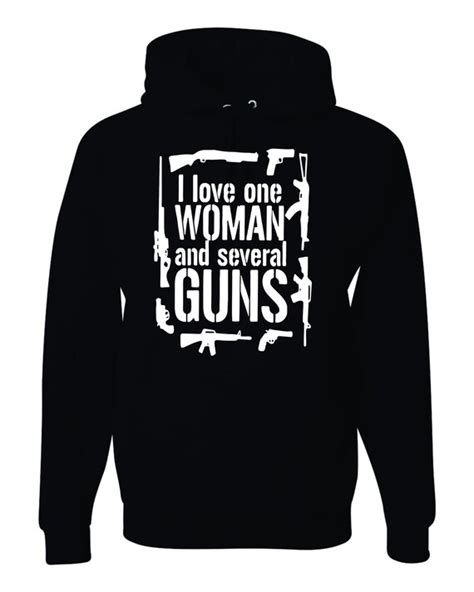 I Love One Woman And Several Guns Funny Fathers Day Etsy