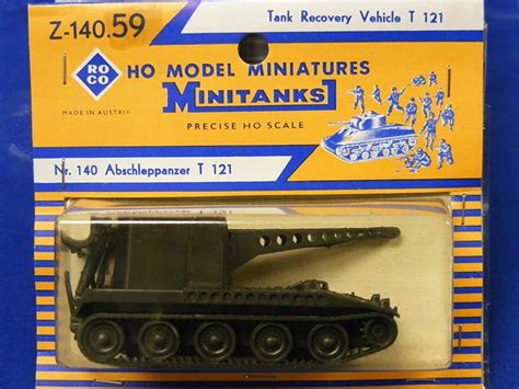 Roco HO Model Miniatures Minitanks HO Scale Z 140 T121 Etsy