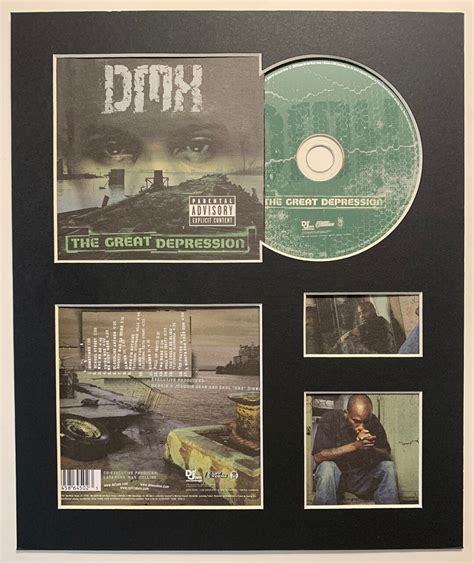 DMX the Great Depression Album Display With Authentic Cd - Etsy